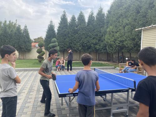 Table tennis sessions for kids